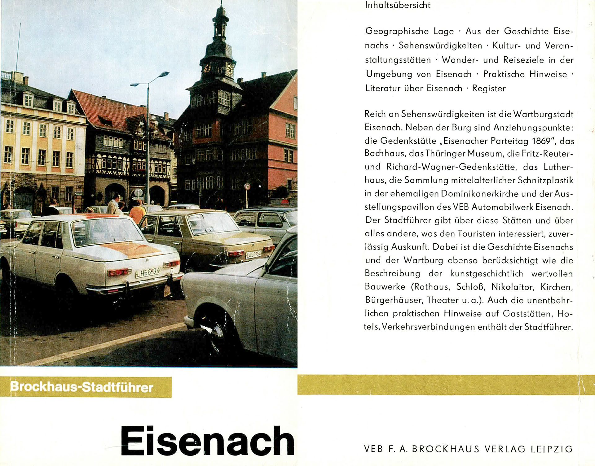 Brockhaus - Stadtführer Eisenach - Autorenkollektiv